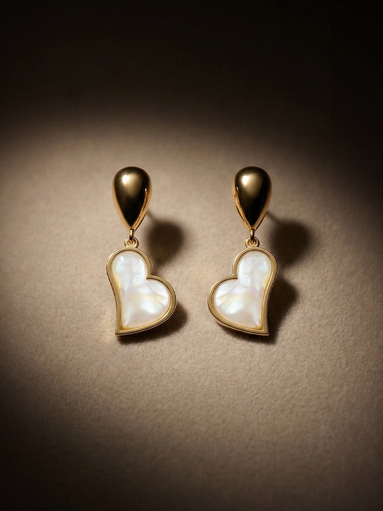 Dangling Moon Earrings